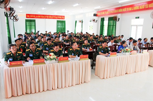 Ban Chỉ huy quân sự thị xã Duyên Hải tổ chức Đại hội thi đua quyết thắng nhiệm kỳ 2022 – 2027