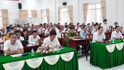 Đại biểu Quốc Hội tiếp xúc hơn 80 bà con cử tri Phường 1 và xã Long Toàn thị xã Duyên Hải
