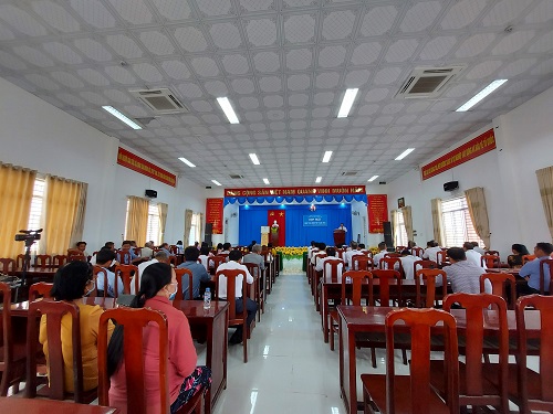 Thị xã Duyên Hải tổ chức Họp mặt Ngày gia đình Việt Nam 28/6 và truyên truyền tháng hành động Quốc gia phòng, chống bạo lực gia đình năm 2022